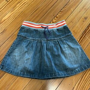 Mini Boden denim skirt